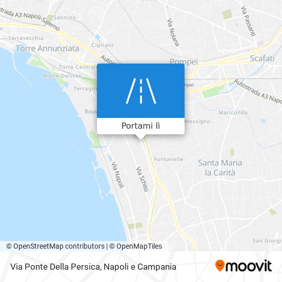Mappa Via Ponte Della Persica
