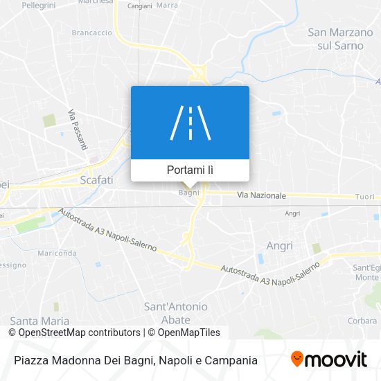 Mappa Piazza Madonna Dei Bagni