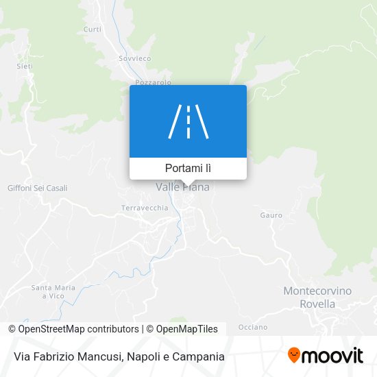 Mappa Via Fabrizio Mancusi