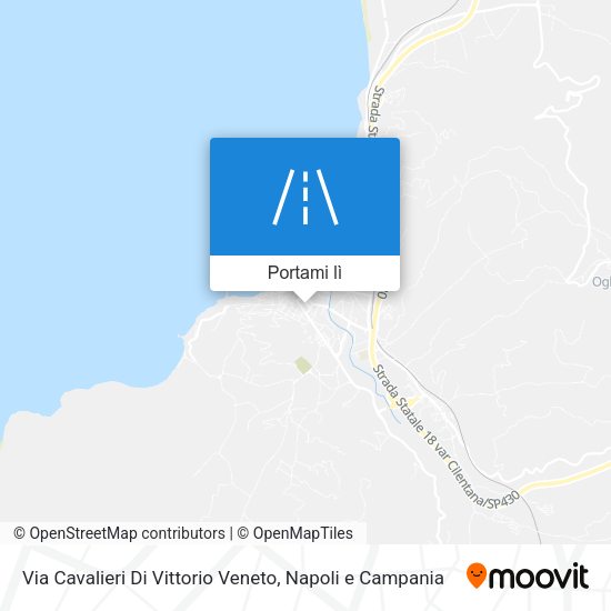 Mappa Via Cavalieri Di Vittorio Veneto