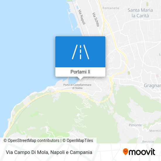 Mappa Via Campo Di Mola