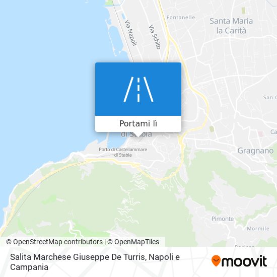 Mappa Salita Marchese Giuseppe De Turris