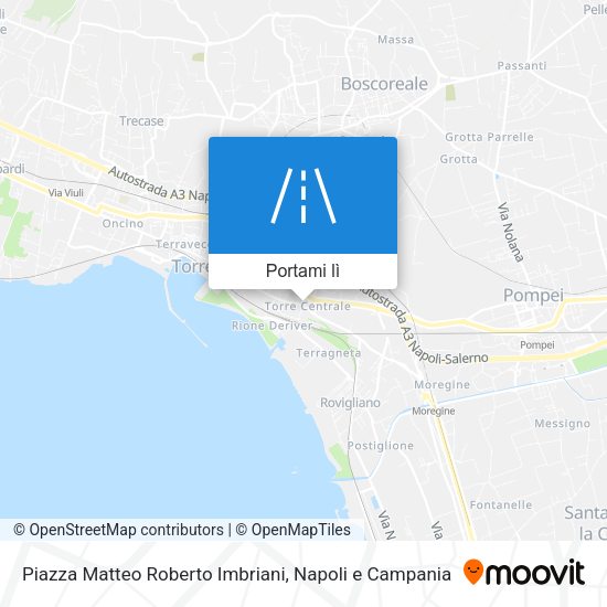 Mappa Piazza Matteo Roberto Imbriani