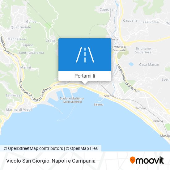 Mappa Vicolo San Giorgio