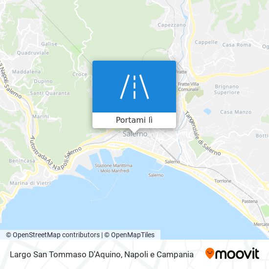 Mappa Largo San Tommaso D'Aquino