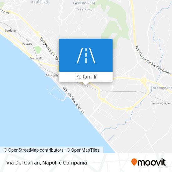 Mappa Via Dei Carrari