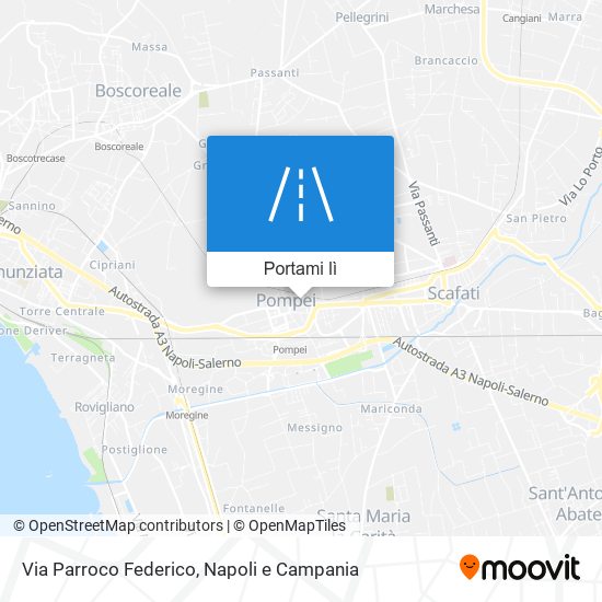 Mappa Via Parroco Federico