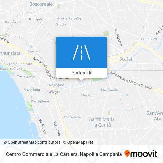 Mappa Centro Commerciale La Cartiera