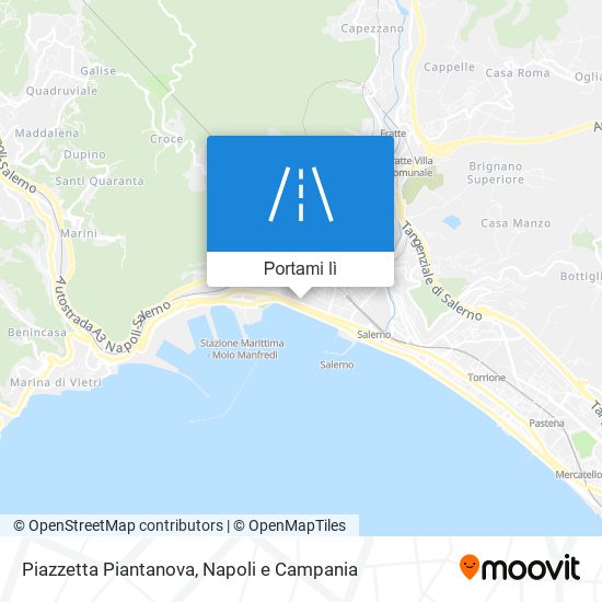 Mappa Piazzetta Piantanova
