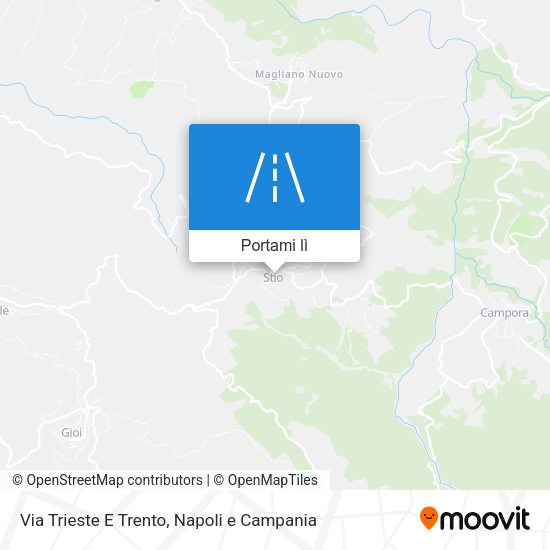 Mappa Via Trieste E Trento