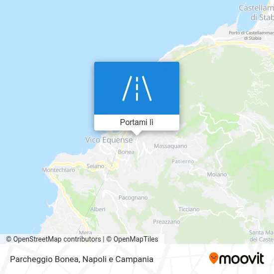 Mappa Parcheggio Bonea