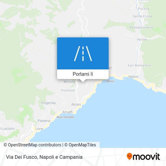 Mappa Via Dei Fusco