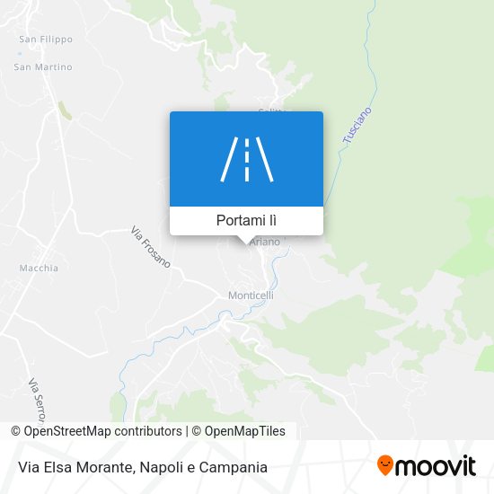 Mappa Via Elsa Morante