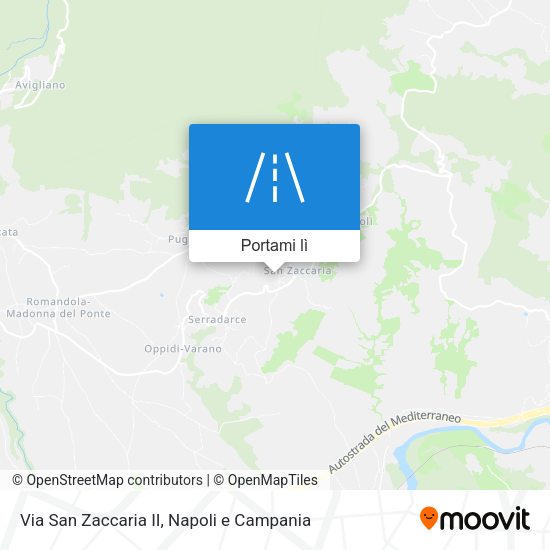 Mappa Via San Zaccaria II