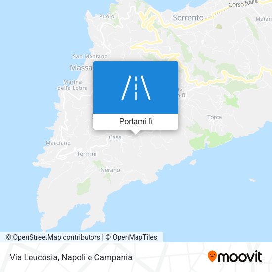 Mappa Via Leucosia