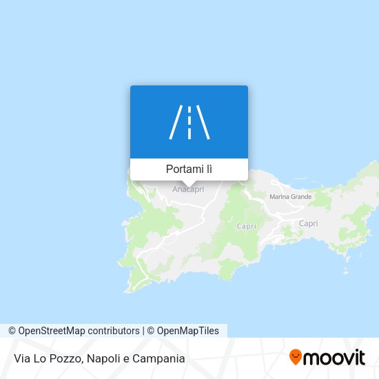 Mappa Via Lo Pozzo