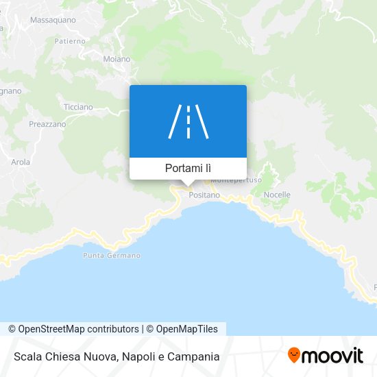Mappa Scala Chiesa Nuova
