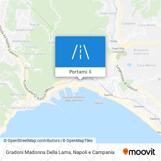 Mappa Gradoni Madonna Della Lama