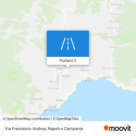 Mappa Via Francesco Andrea