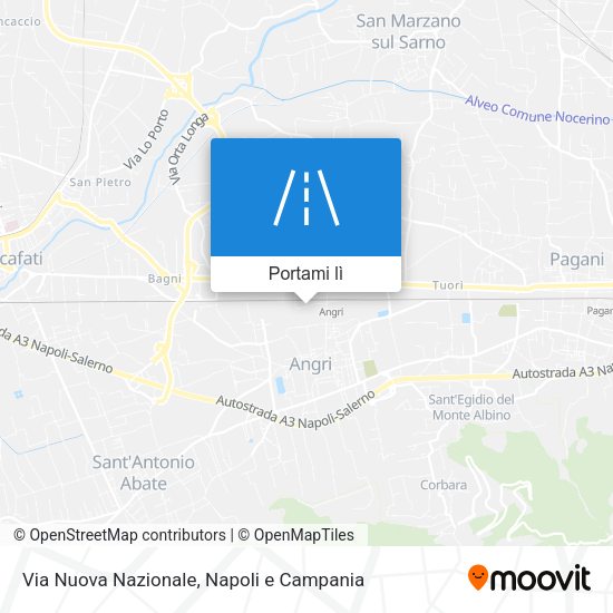 Mappa Via Nuova Nazionale
