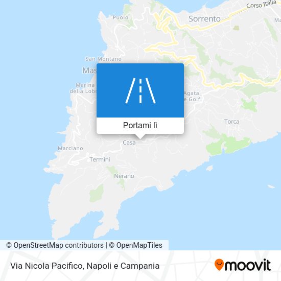 Mappa Via Nicola Pacifico
