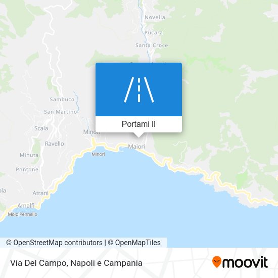 Mappa Via Del Campo
