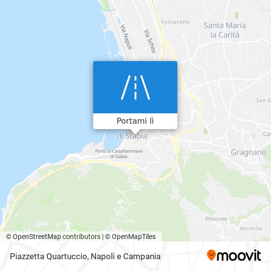 Mappa Piazzetta Quartuccio
