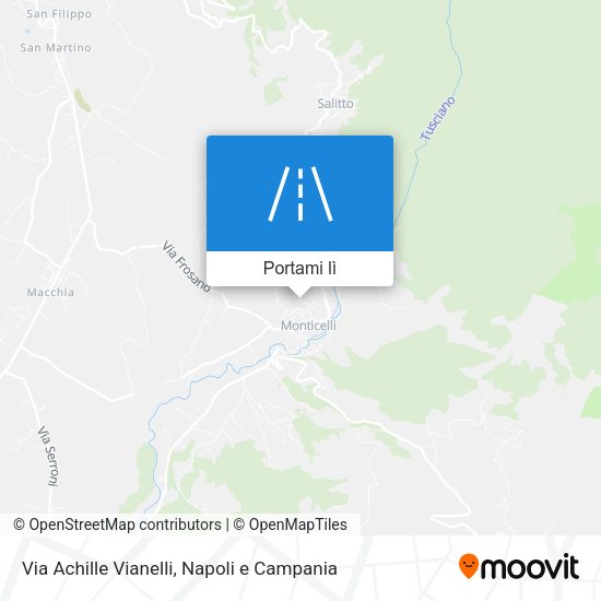 Mappa Via Achille Vianelli