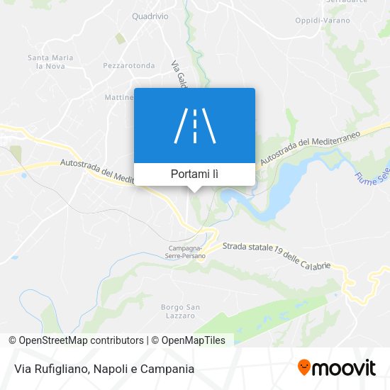 Mappa Via Rufigliano