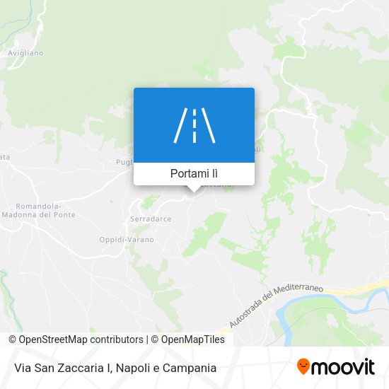 Mappa Via San Zaccaria I