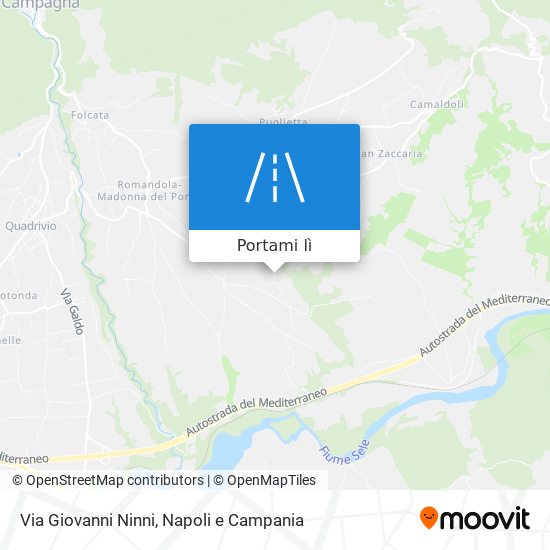Mappa Via Giovanni Ninni
