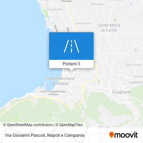 Mappa Via Giovanni Pascoli