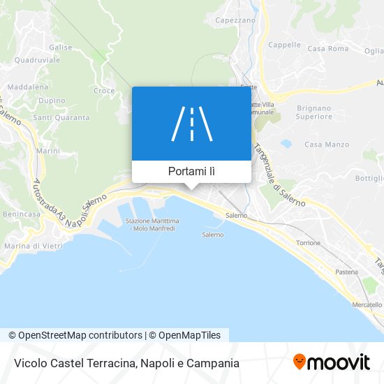 Mappa Vicolo Castel Terracina