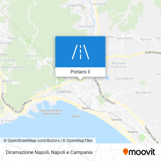 Mappa Diramazione Napoli