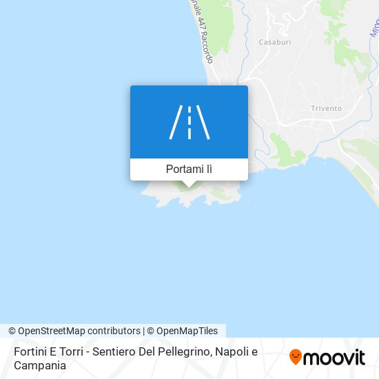 Mappa Fortini E Torri - Sentiero Del Pellegrino