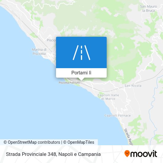 Mappa Strada Provinciale 348