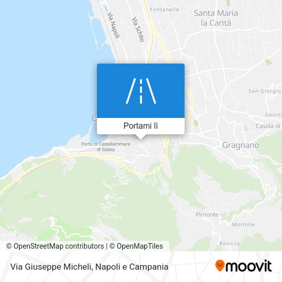 Mappa Via Giuseppe Micheli