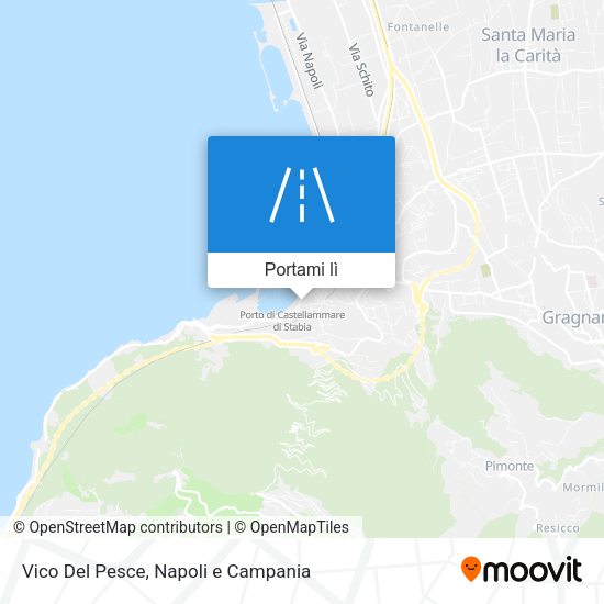 Mappa Vico Del Pesce