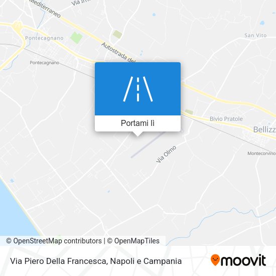 Mappa Via Piero Della Francesca