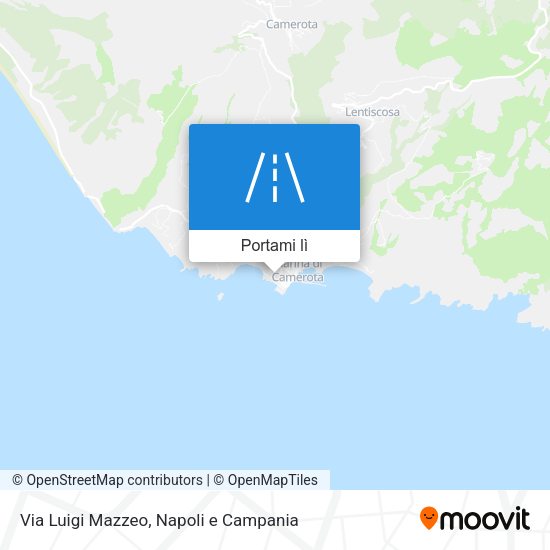 Mappa Via Luigi Mazzeo