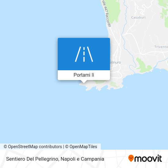 Mappa Sentiero Del Pellegrino