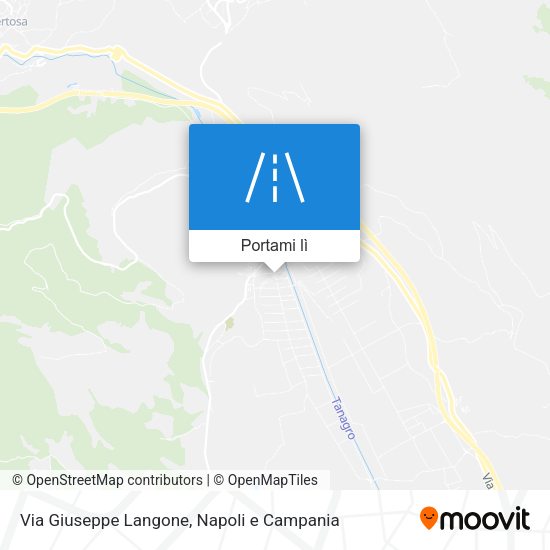 Mappa Via Giuseppe Langone