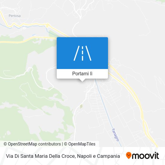 Mappa Via Di Santa Maria Della Croce