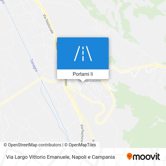 Mappa Via Largo Vittorio Emanuele