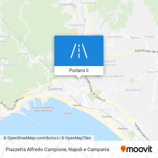 Mappa Piazzetta Alfredo Campione