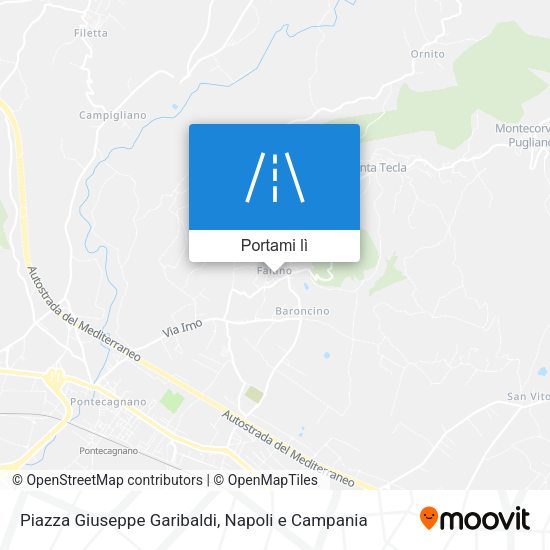 Mappa Piazza Giuseppe Garibaldi