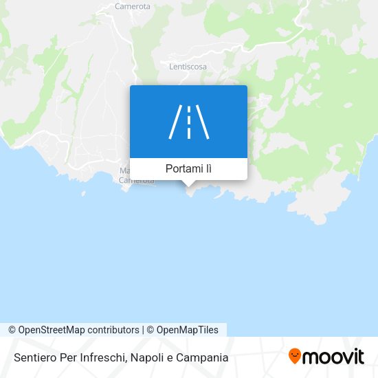 Mappa Sentiero Per Infreschi