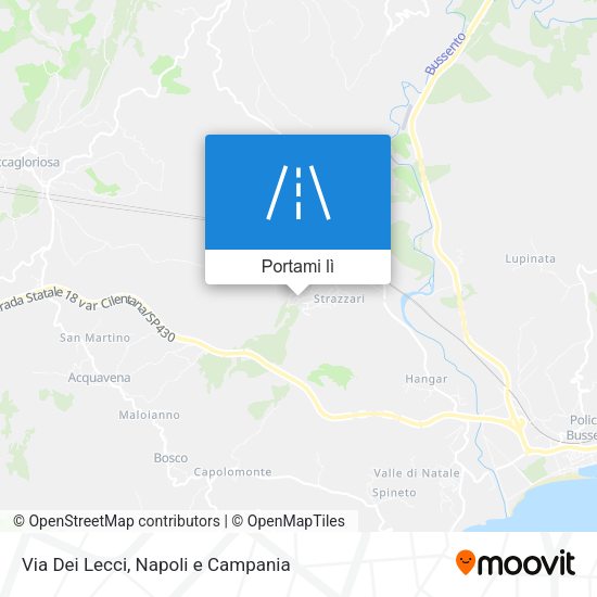 Mappa Via Dei Lecci