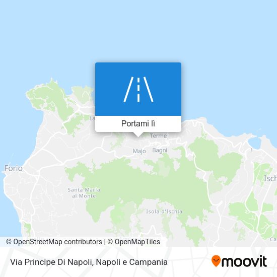Mappa Via Principe Di Napoli