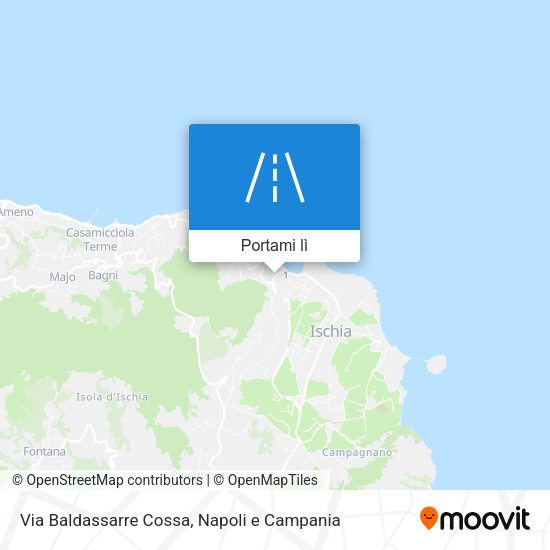 Mappa Via Baldassarre Cossa